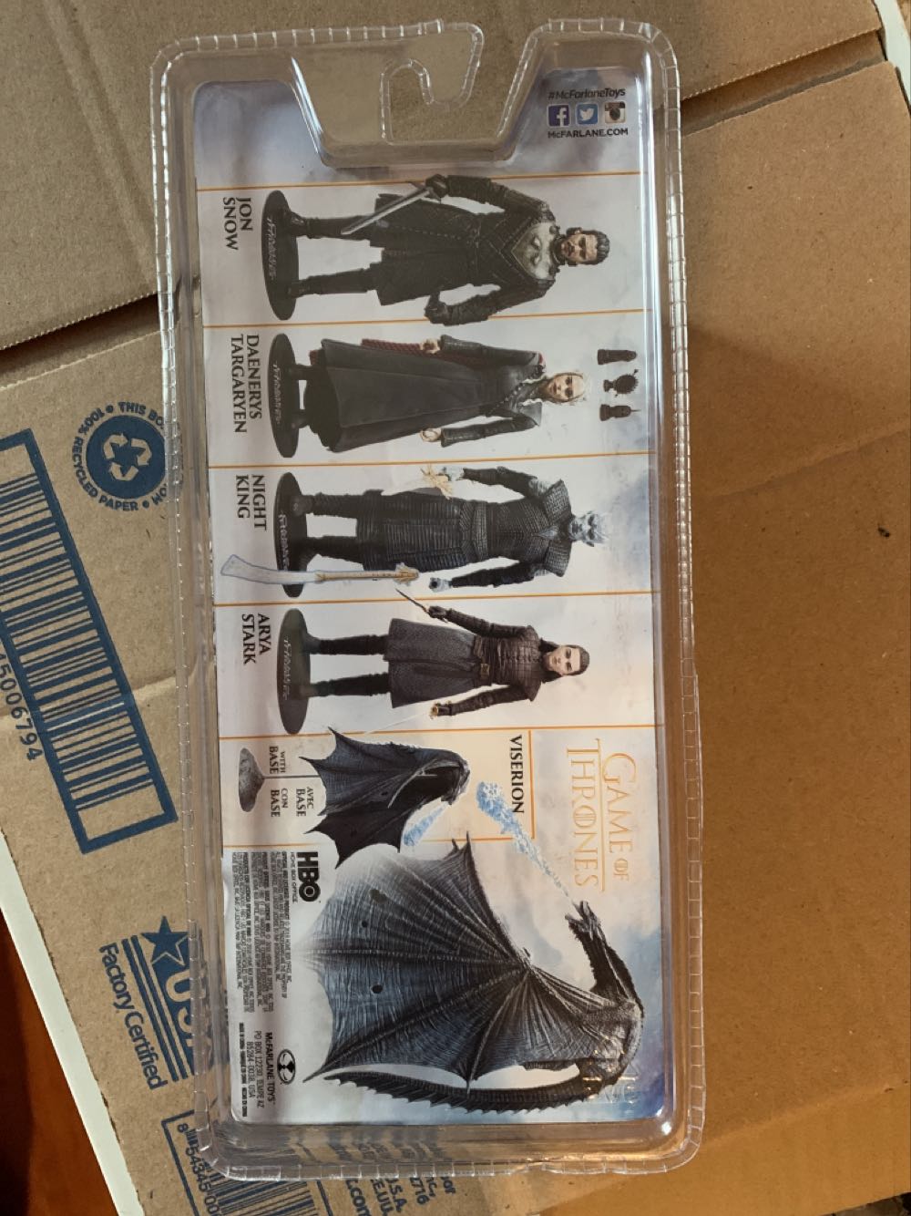 Night King - McFarlane Toys (Game of Thrones) action figure collectible [Barcode 787926106534] - Main Image 2