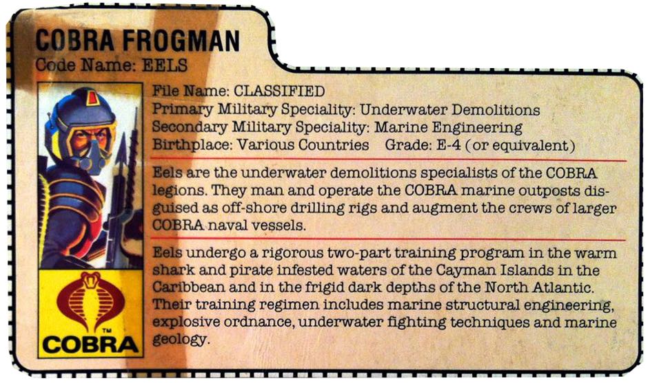 #08 | Eel - Hasbro action figure collectible - Main Image 3