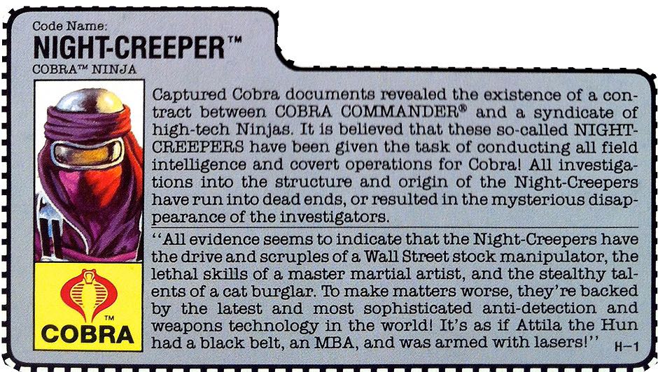 Night-Creeper - Hasbro action figure collectible - Main Image 2