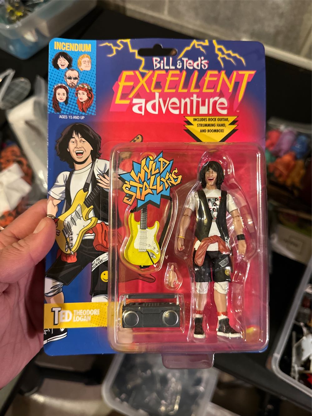 Bill & Ted’s Excellent Adventure Ted Theodore Logan - Incendium (Bill And Ted’s Excellent Adventure) action figure collectible [Barcode 859301007078] - Main Image 2