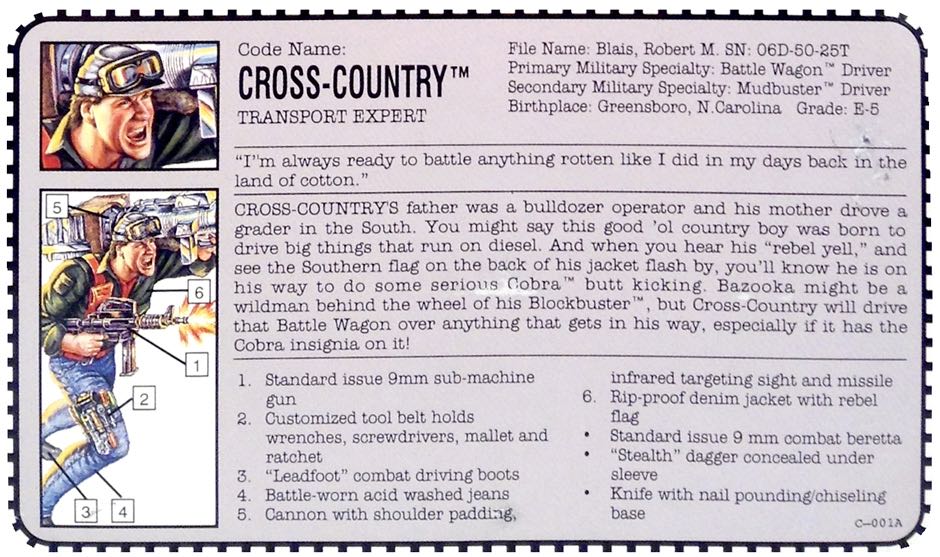 Cross-Country [v2] - Hasbro (G.I. Joe: A Real American Hero: Battle Corps) action figure collectible - Main Image 2