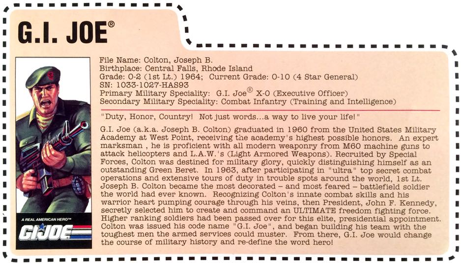 G.I. Joe (mail order) - Hasbro action figure collectible - Main Image 2