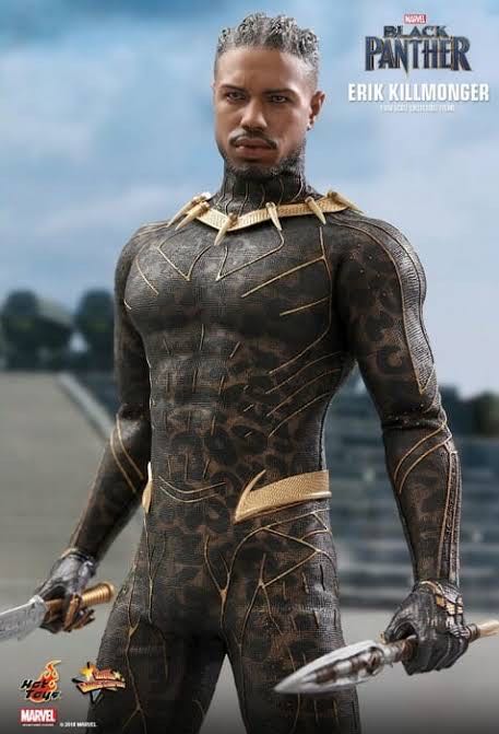 Erik Killmonger  - Hot Toys (The black Pather) action figure collectible [Barcode 4897011185835] - Main Image 2