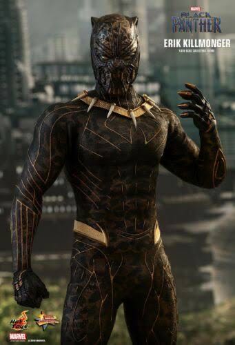 Erik Killmonger  - Hot Toys (The black Pather) action figure collectible [Barcode 4897011185835] - Main Image 3