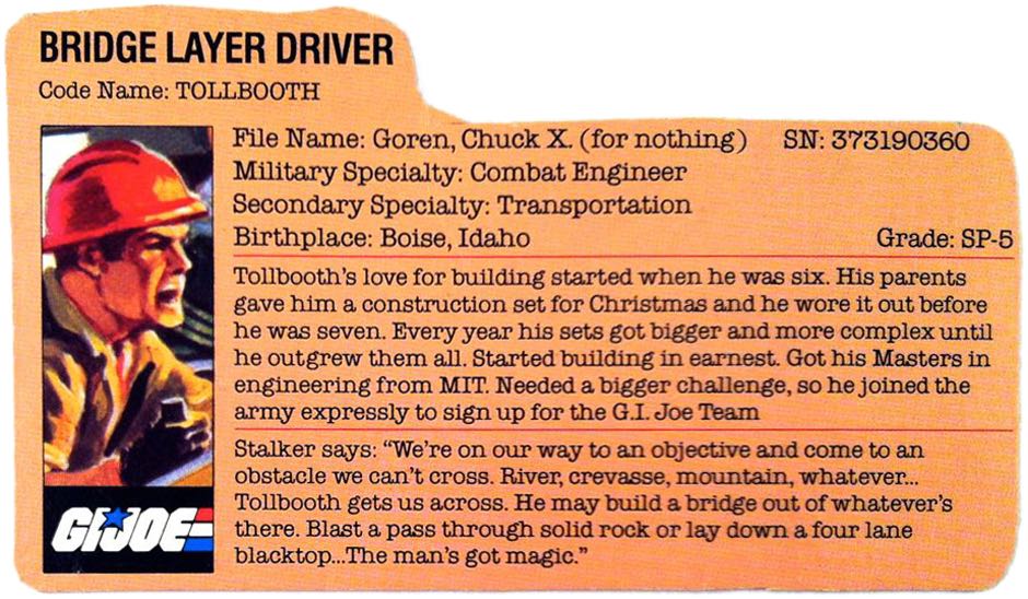 Tollbooth - Hasbro (G.I. Joe) action figure collectible - Main Image 3