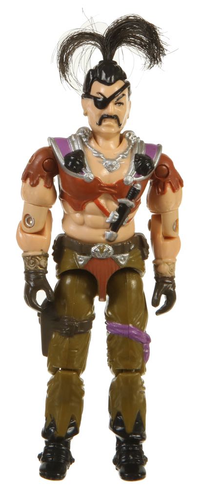 Zanzibar: (Dreadnok Pirate) - Hasbro (G.I. Joe - A Real American Hero) action figure collectible - Main Image 1