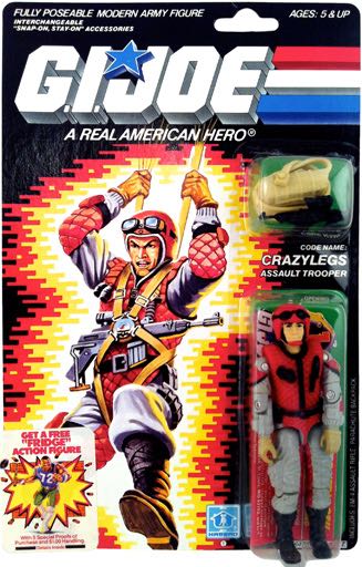 #04 | Crazylegs: Assault Trooper - Hasbro action figure collectible - Main Image 2