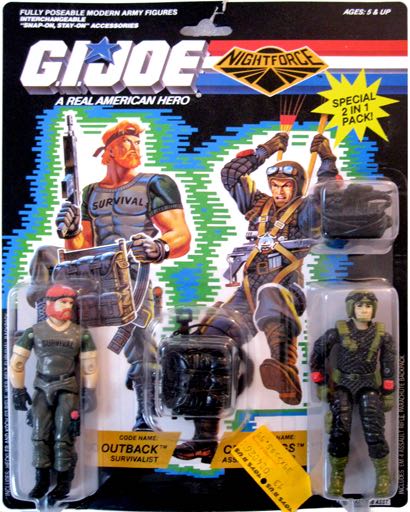 #20 | Outback: Survivalist (V2) - Hasbro (Night Force) action figure collectible - Main Image 2