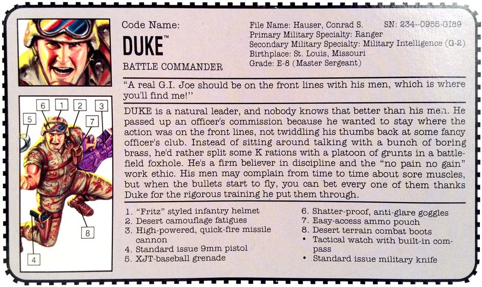 Duke: Battle Commander v4 - Hasbro action figure collectible - Main Image 3