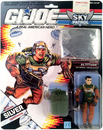 Altitude: Recon Scout (Sky Patrol) - Hasbro (GI Joe Vintage) action figure collectible - Main Image 2