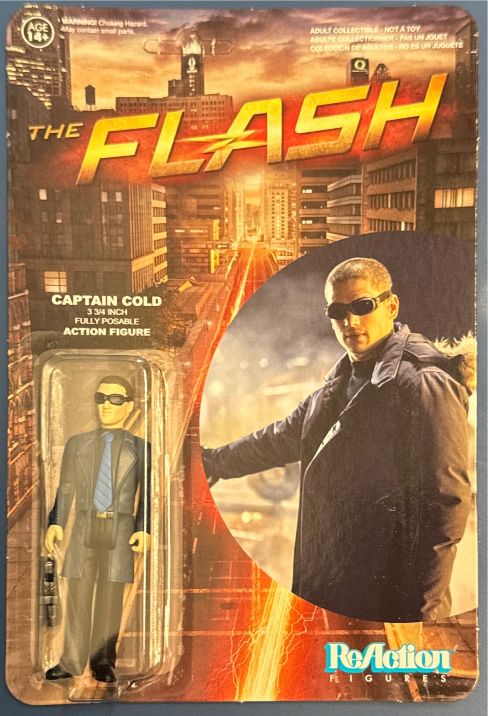 The Flash: Captain Cold - Funko (ReAction Figures) action figure collectible [Barcode 849803054038] - Main Image 2