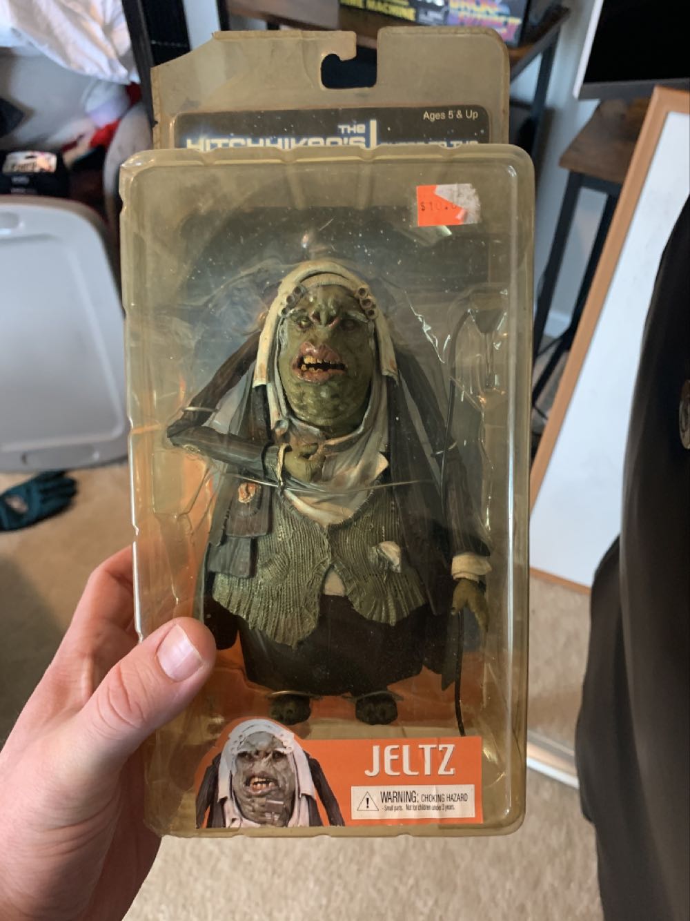 Neca The Hitchhiker’s Guide To The Galaxy Jeltz 6” Toy 38404  action figure collectible [Barcode 634482384046] - Main Image 2