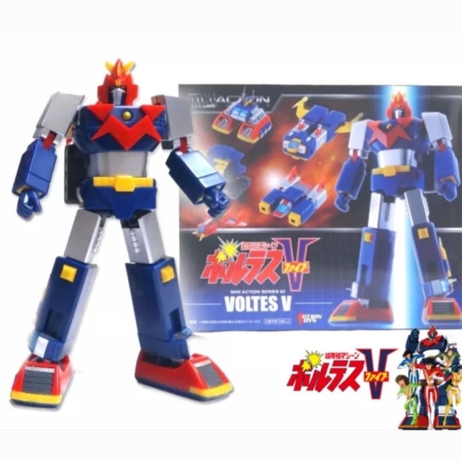 Mini Action Voltes V Series 2 - Action Toys (Voltes V) action figure collectible [Barcode 4571116966727] - Main Image 4