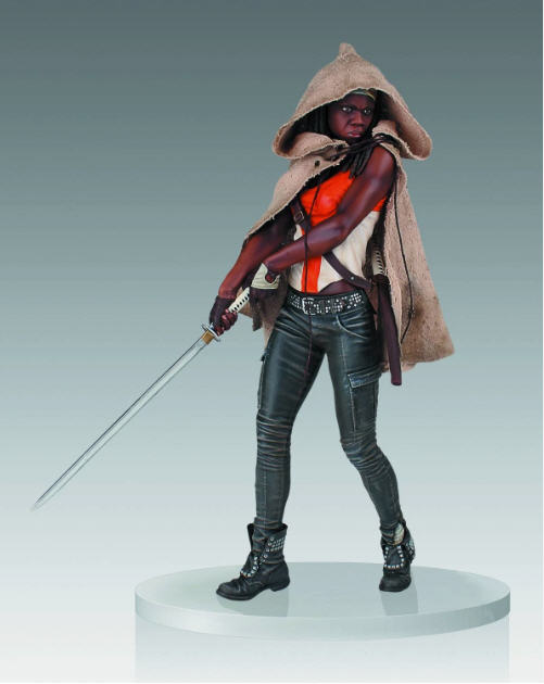 The Walking Dead AMC: Michonne Statue 1/4 Scale - Gentle Giant (post-apocalyptic survival horror movie theme) action figure collectible [Barcode 871810010455] - Main Image 3