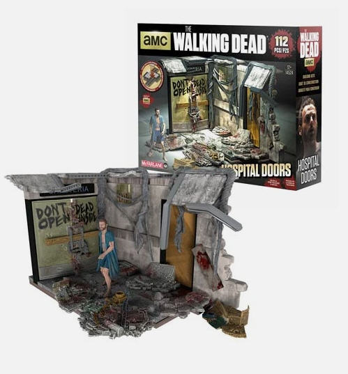 Dead Mcfarlane The Walking Dead Hospital Doors Building Construction Set Hospital - McFarlane Toys (Walking Dead) action figure collectible [Barcode 787926145243] - Main Image 2