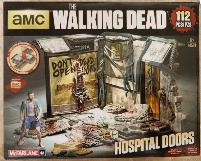 Dead Mcfarlane The Walking Dead Hospital Doors Building Construction Set Hospital - McFarlane Toys (Walking Dead) action figure collectible [Barcode 787926145243] - Main Image 3