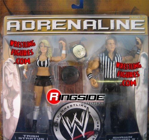 Trish Stratus - Jakks Pacific (Adrenaline) action figure collectible [Barcode 039897930022] - Main Image 1