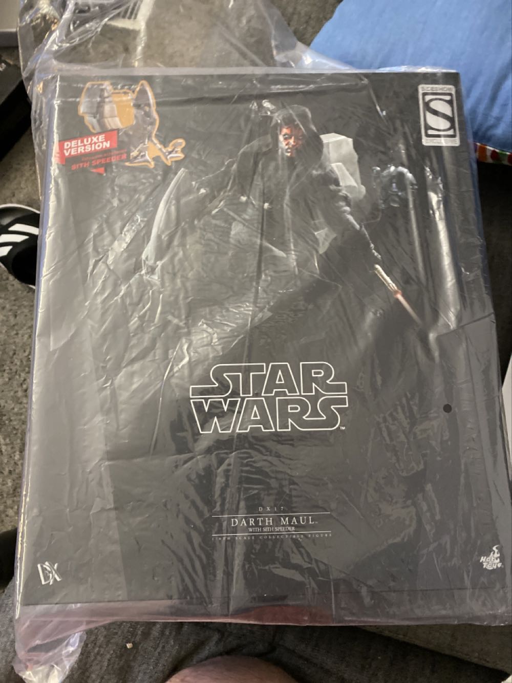 Darth Maul & Sith Speeder - DX17 - Hot Toys action figure collectible [Barcode 4897011187488] - Main Image 2