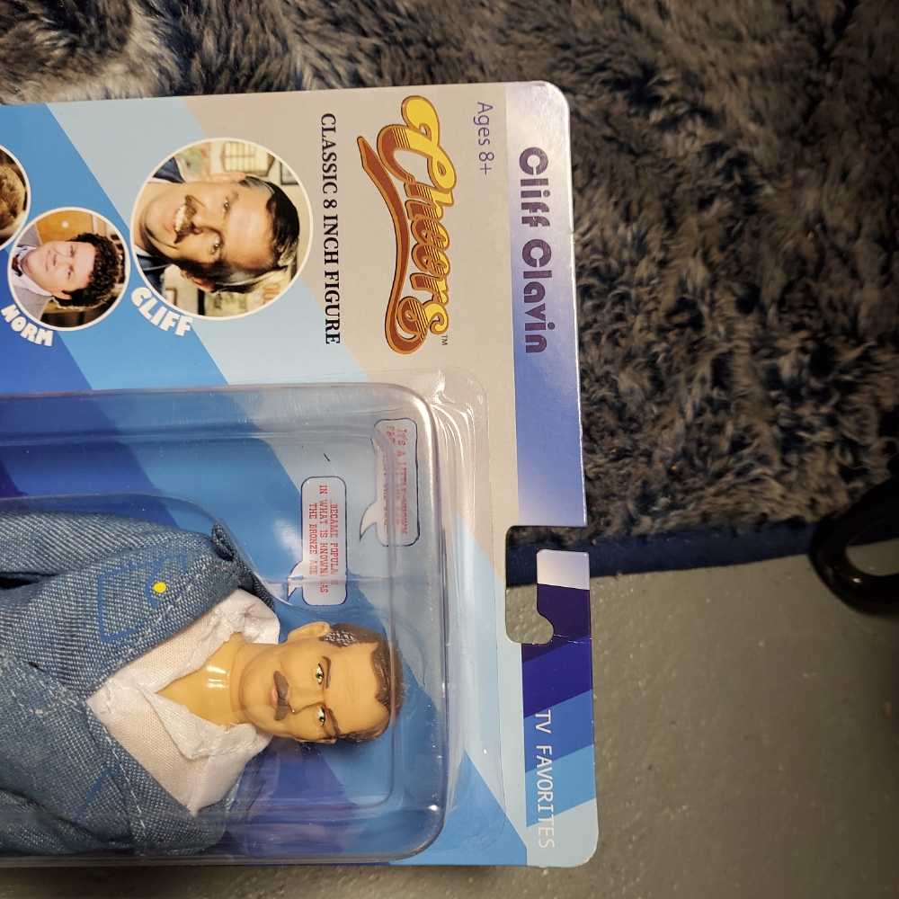 Cliff Clavin - Mego (Cheers) action figure collectible [Barcode 852404008416] - Main Image 2