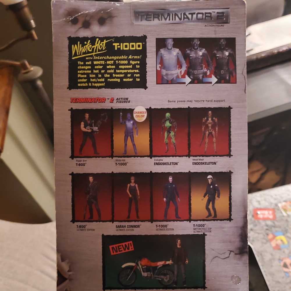t-1000 White Hot - Neca/Reel Toys (Terminator 2) action figure collectible - Main Image 2
