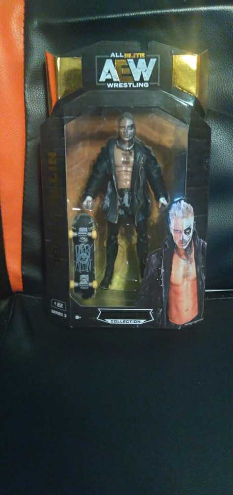 Darby Allin - Jazwares (AEW Unrivaled Collection) action figure collectible [Barcode 191726377146] - Main Image 2
