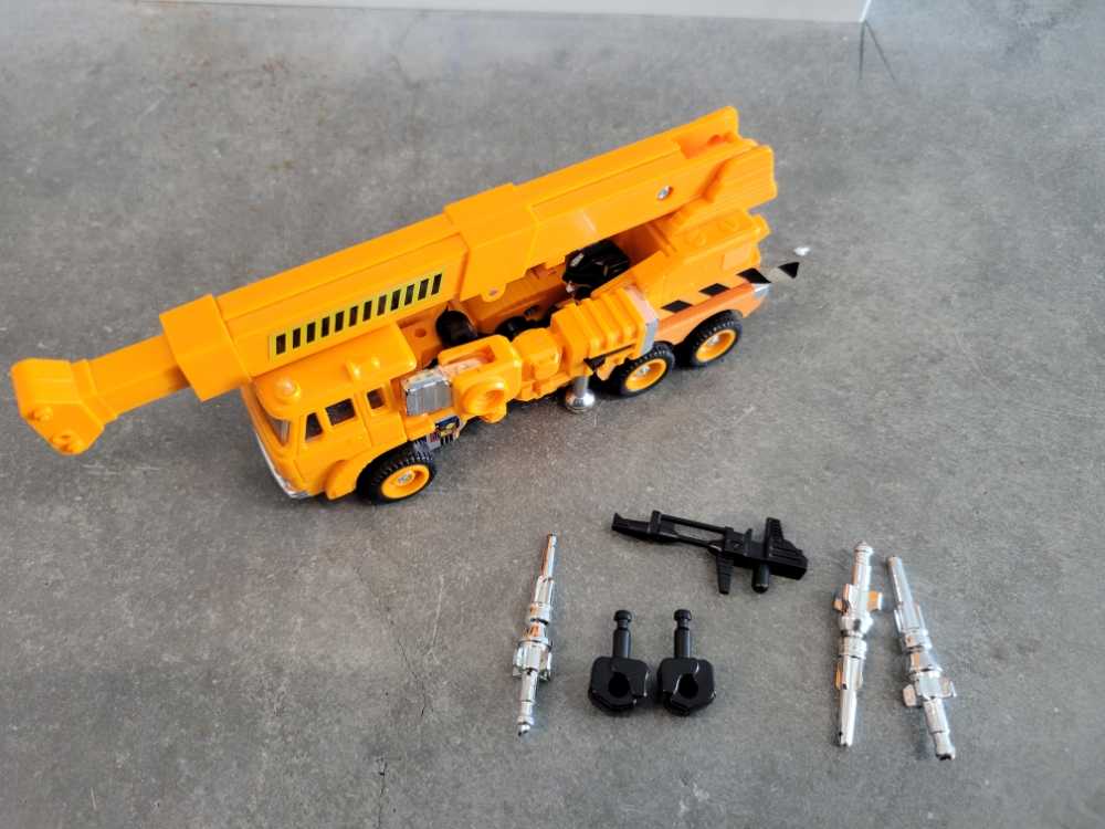 Grapple 3rd Vehicle Mode 1985 Cars - Hasbro (1985) action figure collectible [Barcode 7021910028048] - Main Image 4