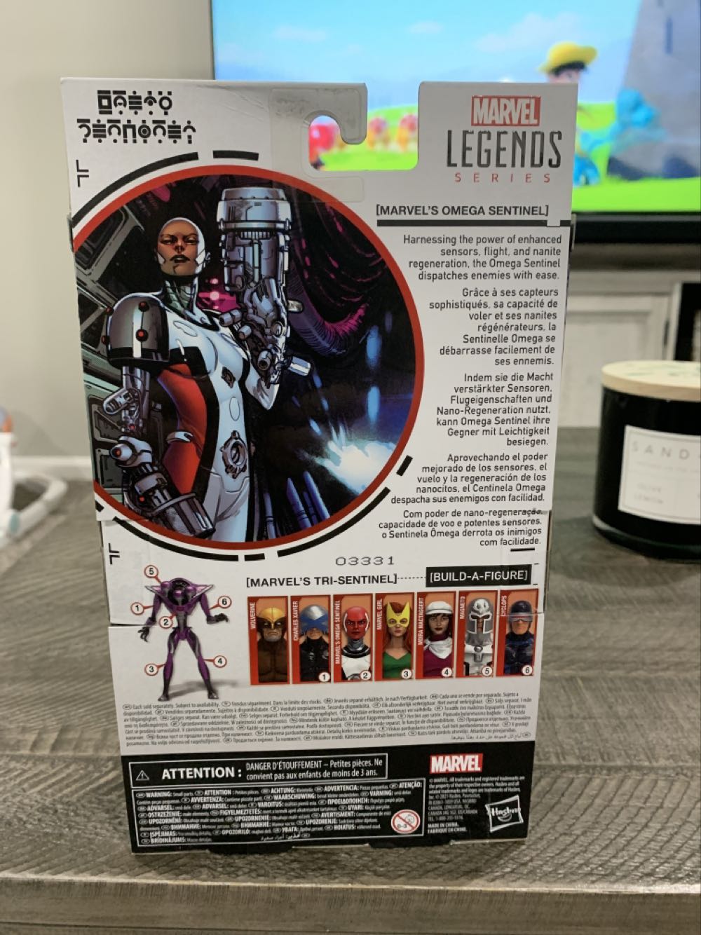 Sentinel (Omega Sentinel) - Hasbro (Marvel Legends Tri-Sentinel BAF Series) action figure collectible [Barcode 5010993790524] - Main Image 3