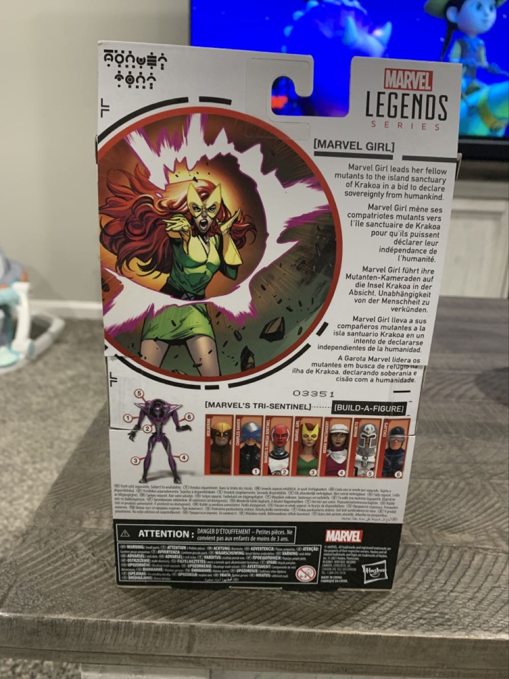 Jean Grey (Marvel Girl - House Of X) - Hasbro (Marvel Legends) action figure collectible [Barcode 5010993790159] - Main Image 2