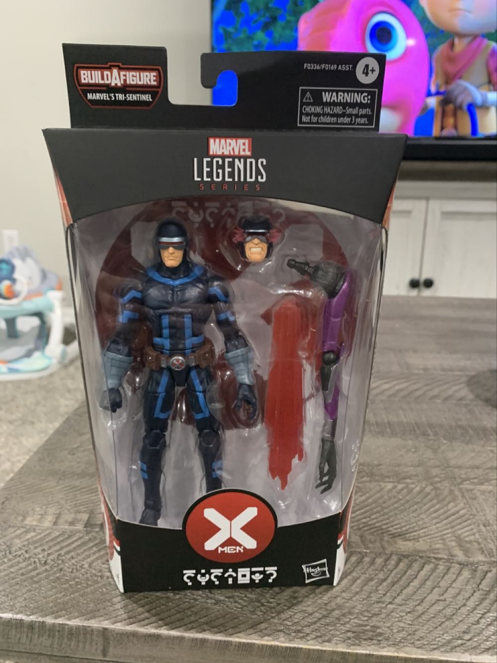 Marvel Legends Cyclops House Of X Tri-Sentinel - Hasbro (X-Men Marvel Legends Tri-Sentinel BAF) action figure collectible [Barcode 5010993790289] - Main Image 2