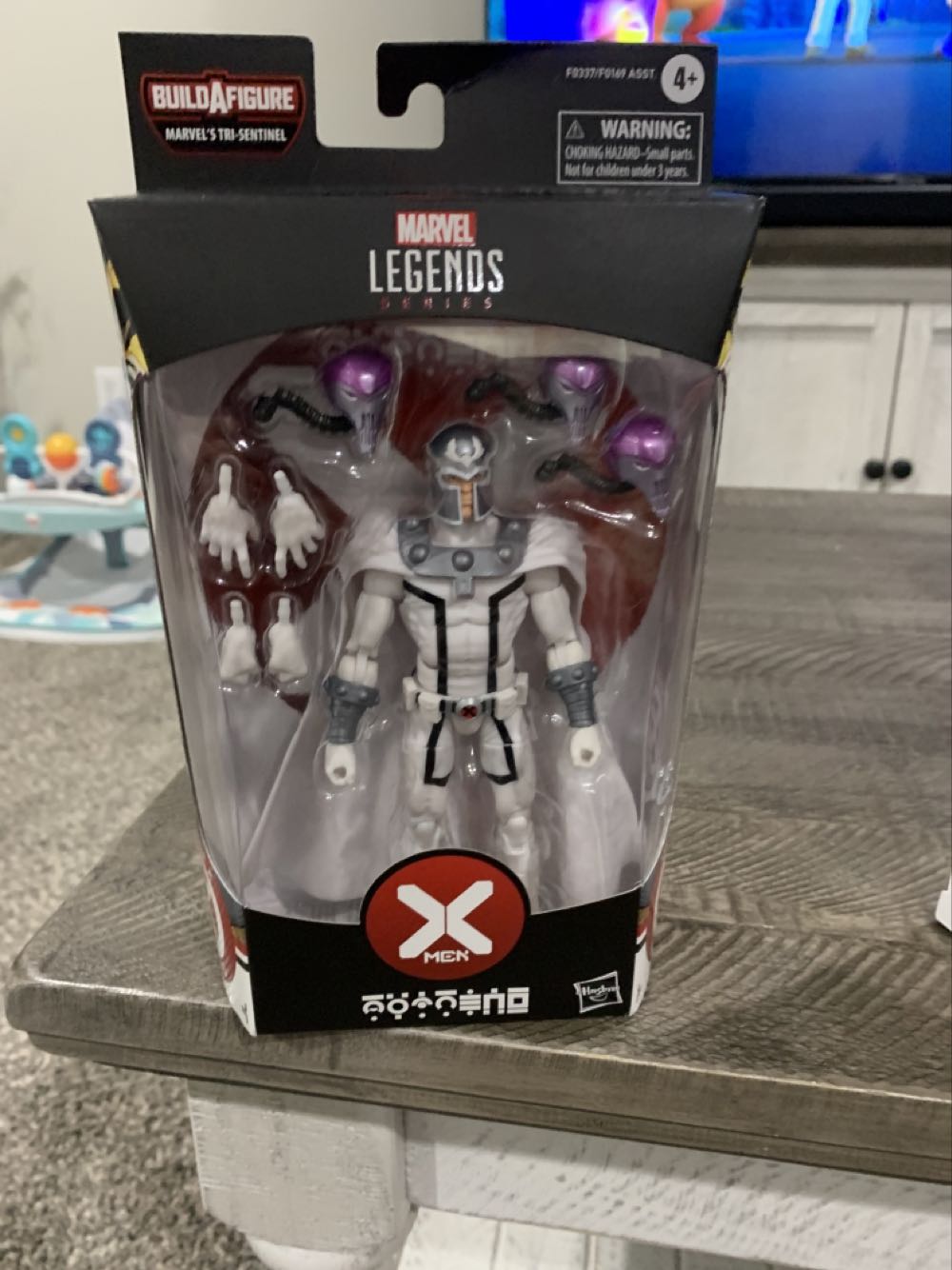 Marvel Legends Magneto White House Of X - Hasbro (Marvel Legends Baf Tri-Sentinel) action figure collectible [Barcode 5010993790166] - Main Image 2