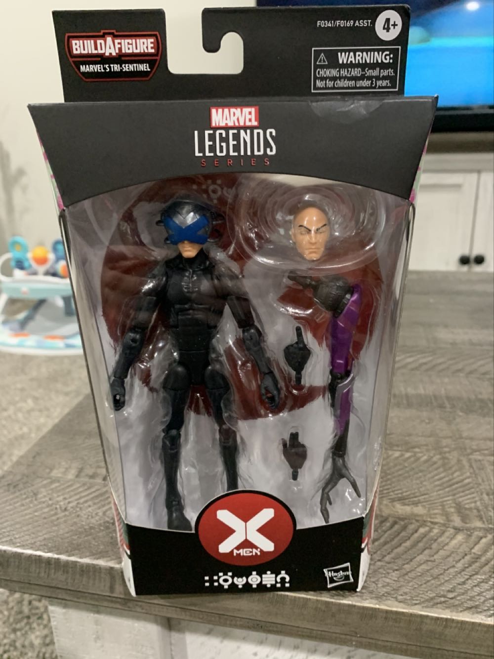 Professor X (Charles Xavier) - Hasbro (Tri-Sentinel BaF Wave) action figure collectible [Barcode 5010993790258] - Main Image 2