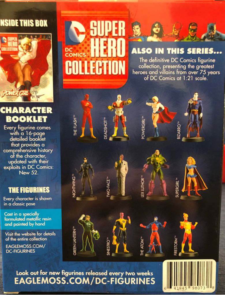 Power Girl - Eaglemos Collections (Eaglemoss DC Super Hero Collection) action figure collectible [Barcode 641945980738] - Main Image 2