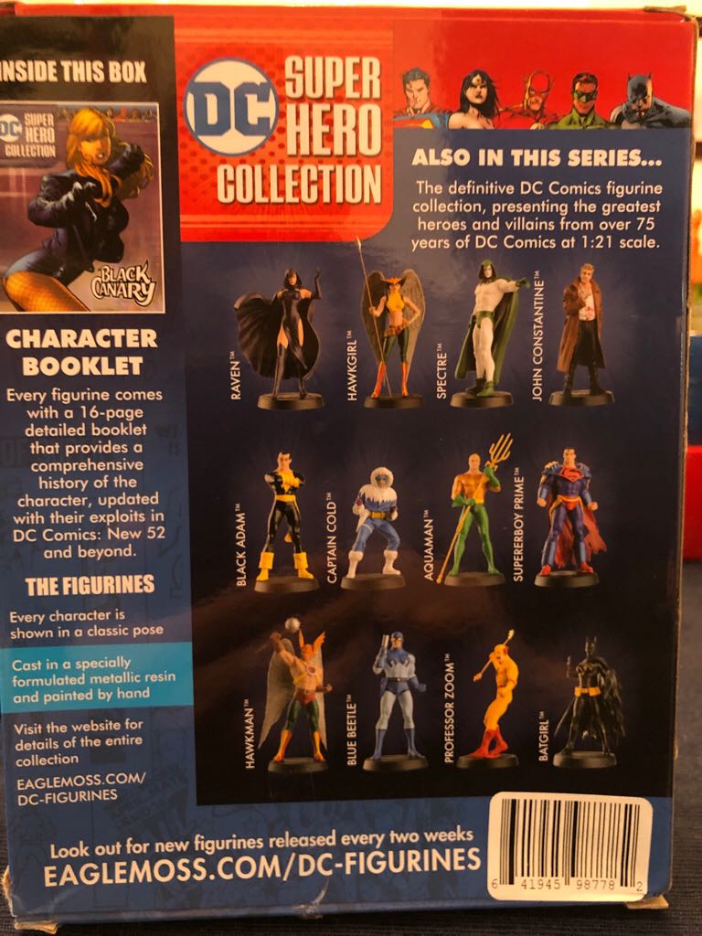 DC Comics Super Hero Collection Black Canary - Eaglemoss Collections (DC Comics Super Hero Collection) action figure collectible [Barcode 641945987782] - Main Image 2