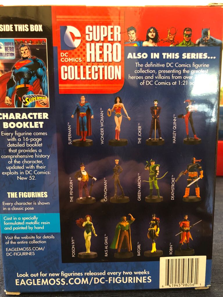 Eaglemoss Superman DC Comics Super Hero Collection Superman - Eaglemoss Collections (DC Comics Super Hero Collection) action figure collectible [Barcode 641945980561] - Main Image 2