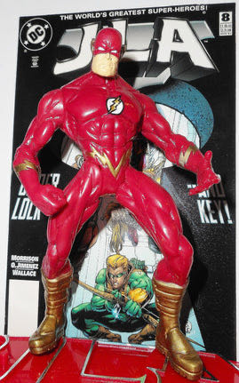 JLA The Flash - Hasbo / Kenner (JLA) action figure collectible [Barcode 076281707594] - Main Image 3