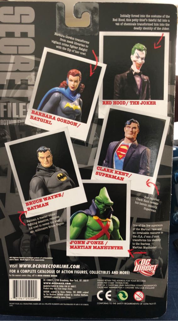 Unmasked! Bruce Wayne/Batman - Diamond Comic Distributors action figure collectible [Barcode 761941250991] - Main Image 2