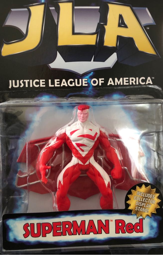JLA: Superman Red - Hasbo / Kenner (JLA: Justice League of America) action figure collectible [Barcode 076281707549] - Main Image 1