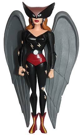 Hawkgirl Battle Damage - Mattel (Justice League Unlimited) action figure collectible [Barcode 027084223262] - Main Image 3