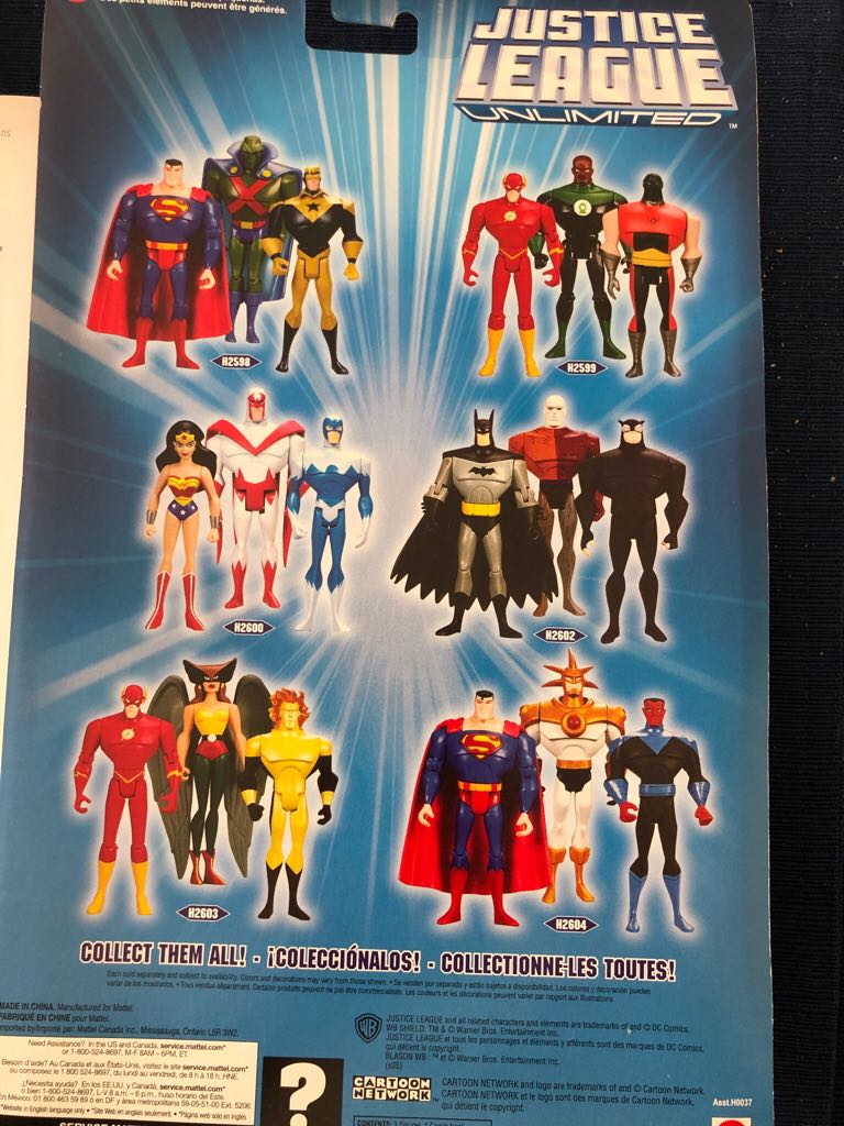 Justice League Unlimited Black Canary, Superman, Green Arrow Action Figures DC UNIVERSE - DC Mattel (Justice League Unlimited) action figure collectible [Barcode 027084299403] - Main Image 2