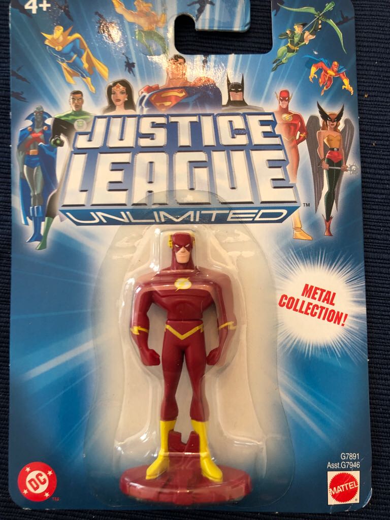 Justice League Unlimited The Flash - DC Mattel (Justice League Unlimited Metal Collection) action figure collectible [Barcode 027084183849] - Main Image 1