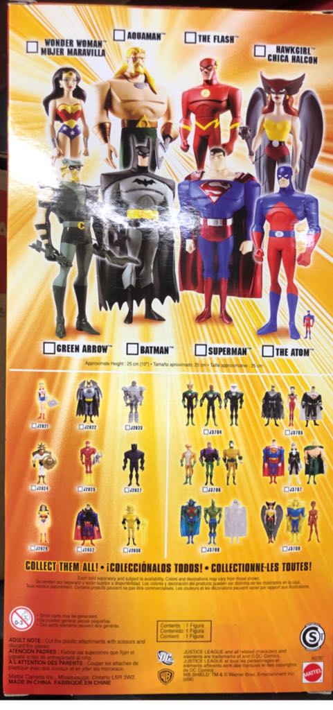 Justice League Winder Woman 10” - Mattel (DC Super Heroes 10”) action figure collectible [Barcode 027084377057] - Main Image 2