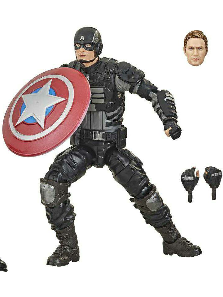 Marvel Legends Captain America Gamerverse Stealth Suit - Hasbro Marvel Legends (Marvel Legends) action figure collectible - Main Image 2
