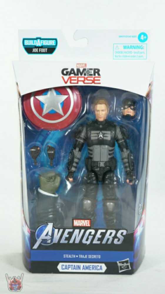 Marvel Legends Captain America Gamerverse Stealth Suit - Hasbro Marvel Legends (Marvel Legends) action figure collectible - Main Image 3