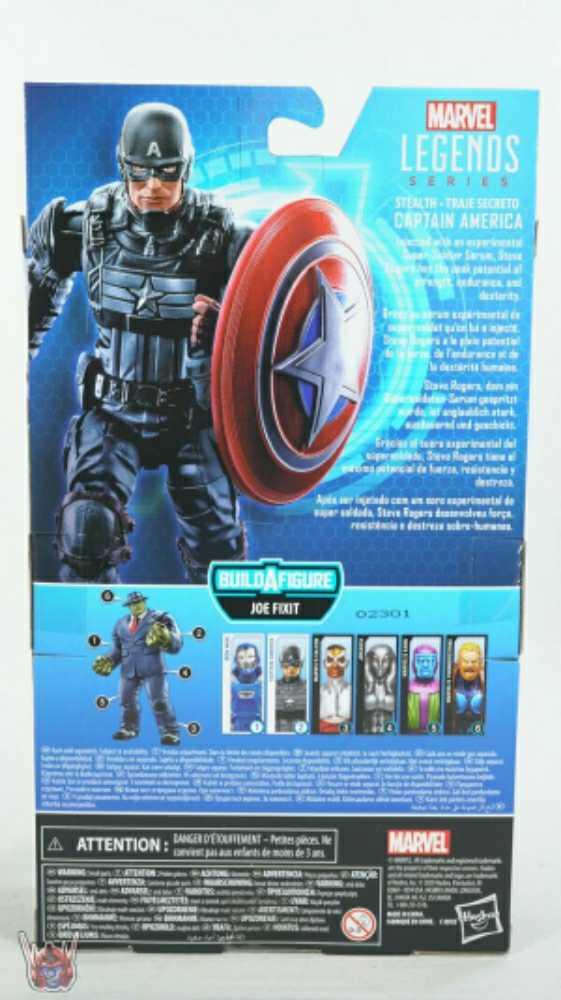 Marvel Legends Captain America Gamerverse Stealth Suit - Hasbro Marvel Legends (Marvel Legends) action figure collectible - Main Image 4
