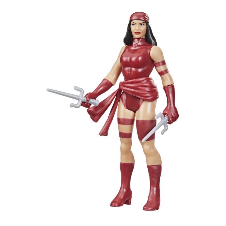 Elektra - Hasbro (Marvel Legends 3.75” Retro) action figure collectible [Barcode 5010993848980] - Main Image 3