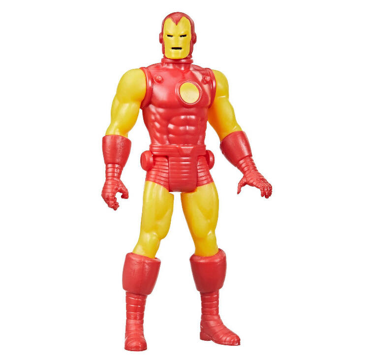 Marvel Legends : Iron Man - Hasbro (Marvel Legends Retro) action figure collectible [Barcode 5010993848911] - Main Image 3