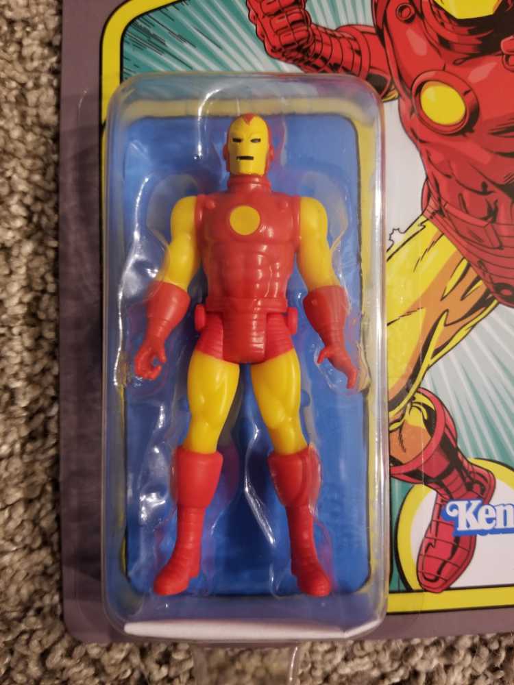 Marvel Legends : Iron Man - Hasbro (Marvel Legends Retro) action figure collectible [Barcode 5010993848911] - Main Image 4