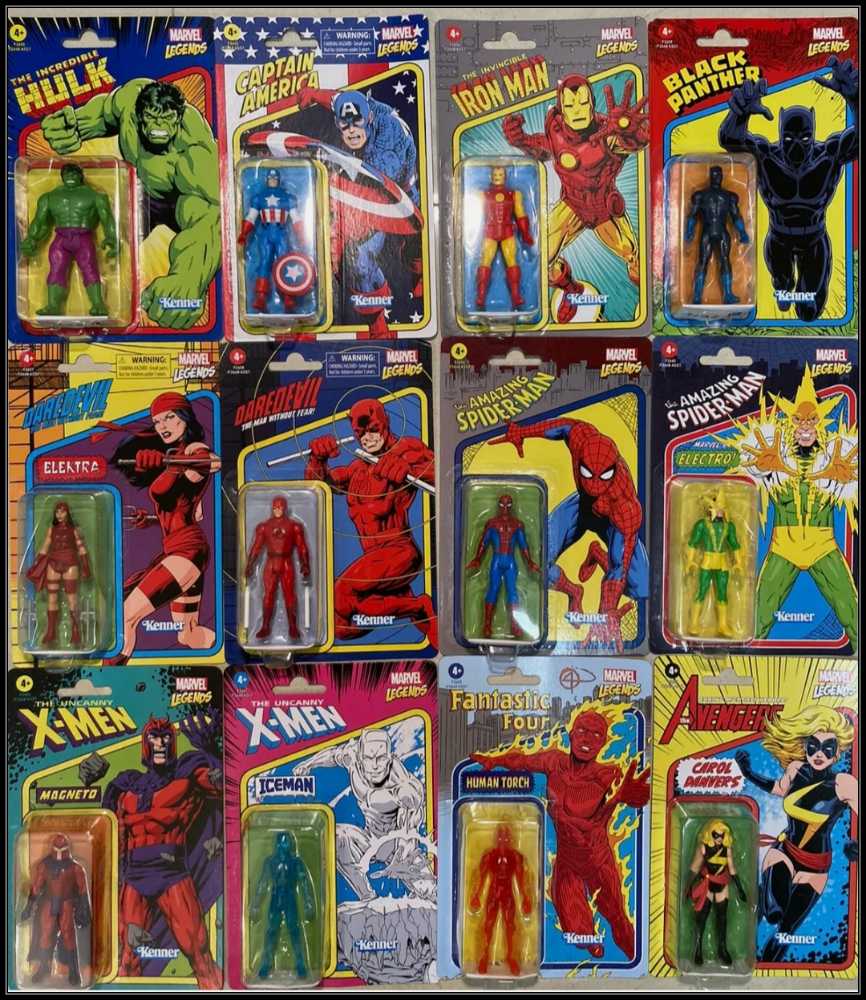 Captain America - Hasbro (Marvel Legends Retro) action figure collectible [Barcode 5010993842513] - Main Image 4