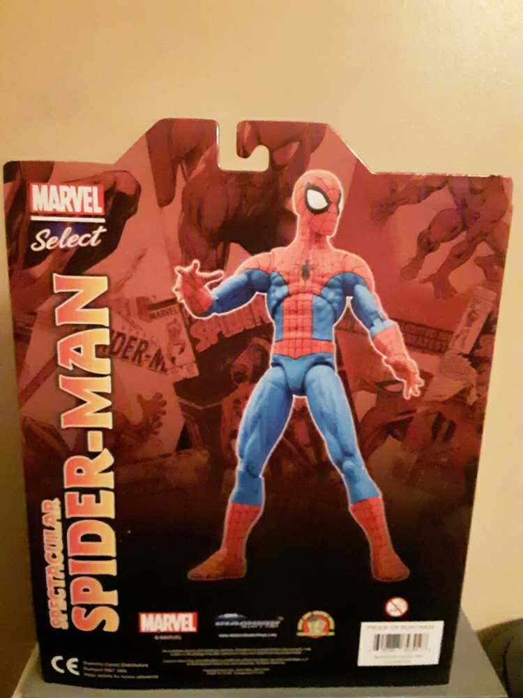 Spectacular Spider-Man  - Diamond Select Toys (Marvel Select) action figure collectible [Barcode 699788843048] - Main Image 2