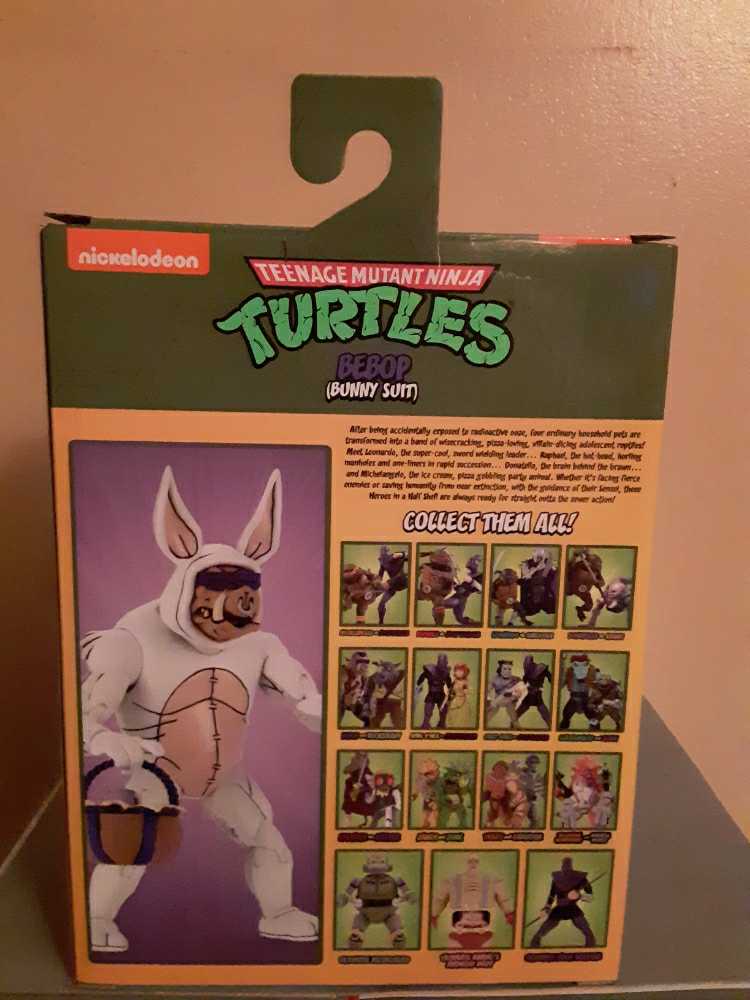 TMNT Cartoon Bunny Suit Bebop - Neca (NECA TMNT Cartoon Series) action figure collectible [Barcode 634482541777] - Main Image 2
